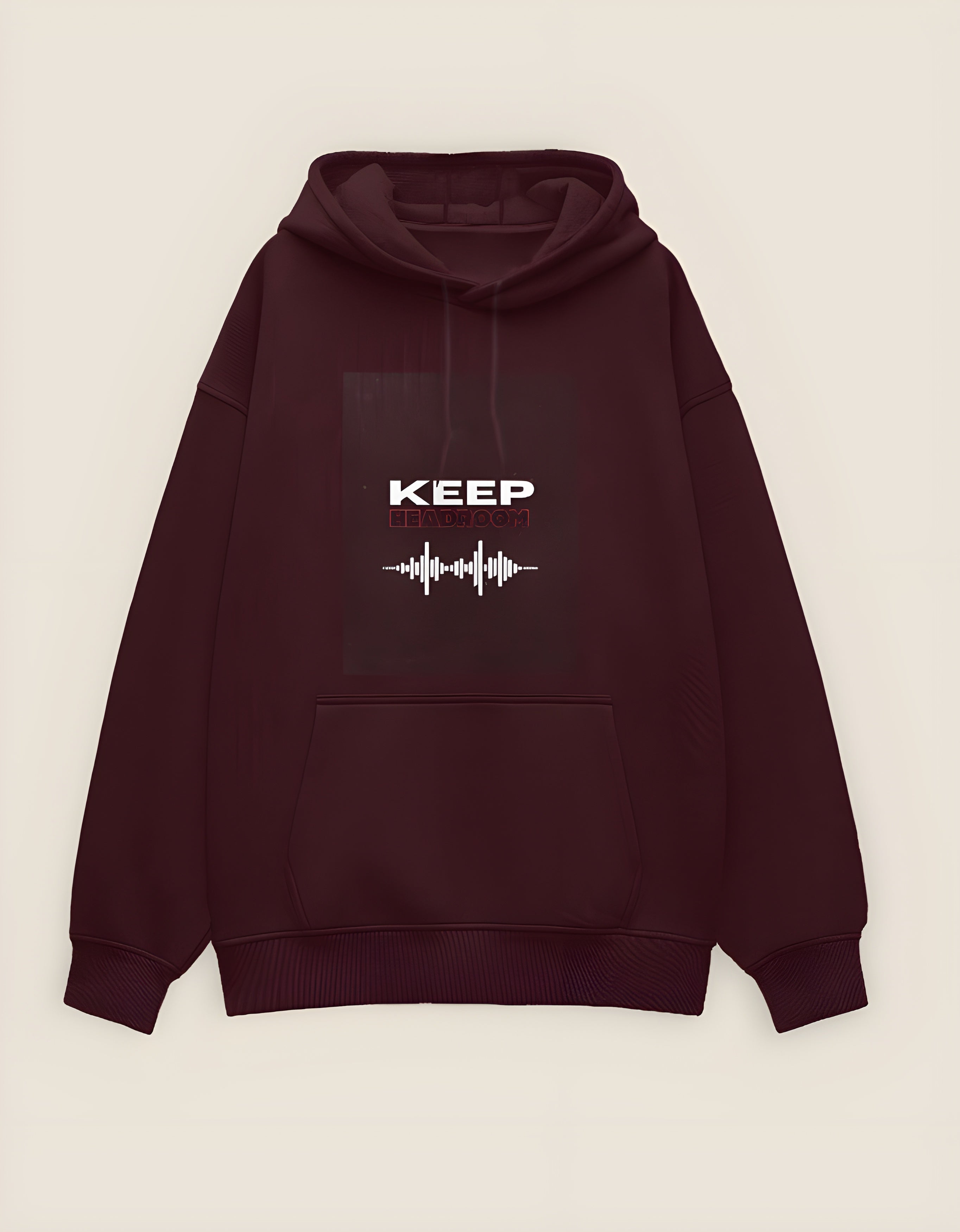 "Keep Headroom" - Unisex Oversized Hoodie