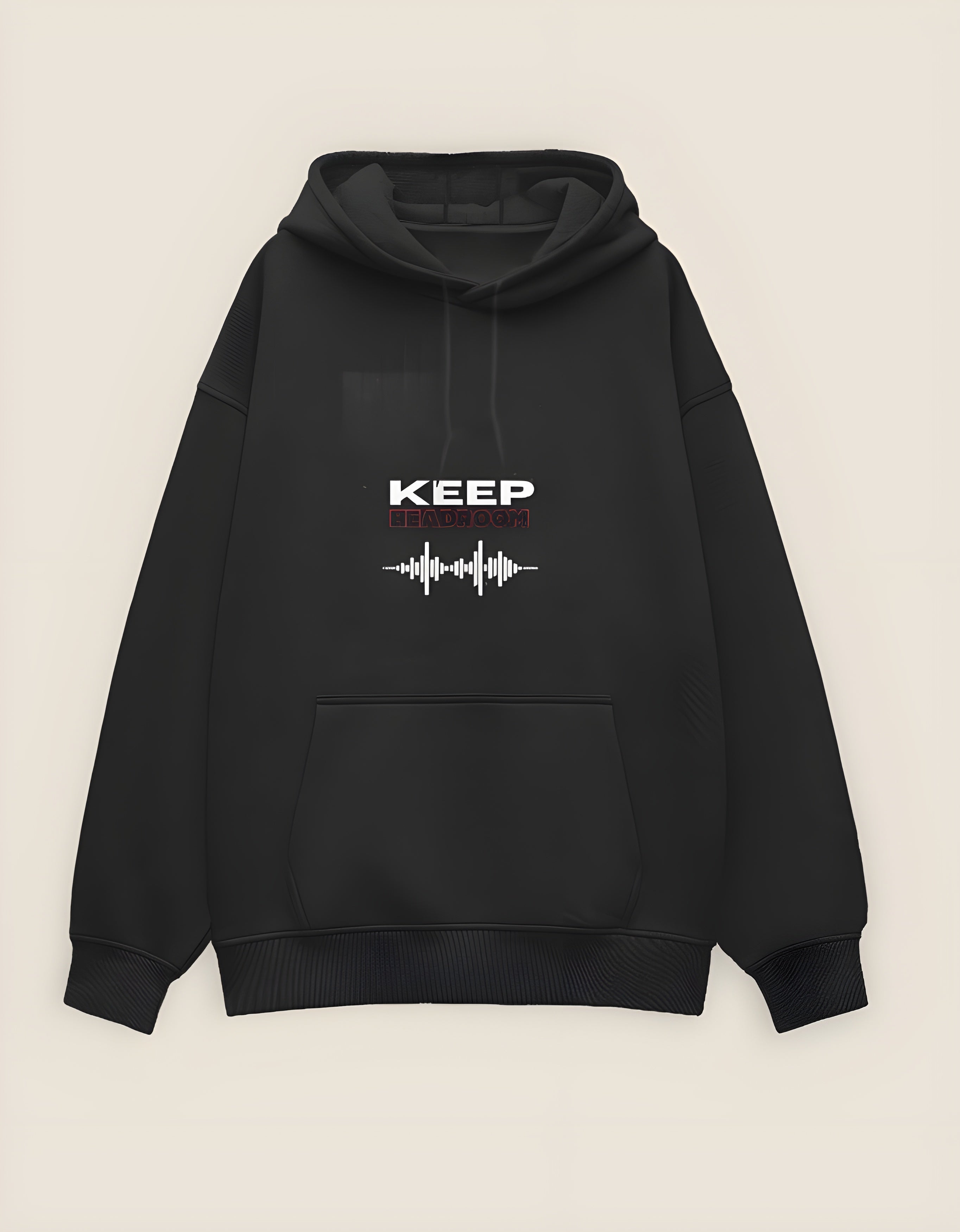 "Keep Headroom" - Unisex Oversized Hoodie
